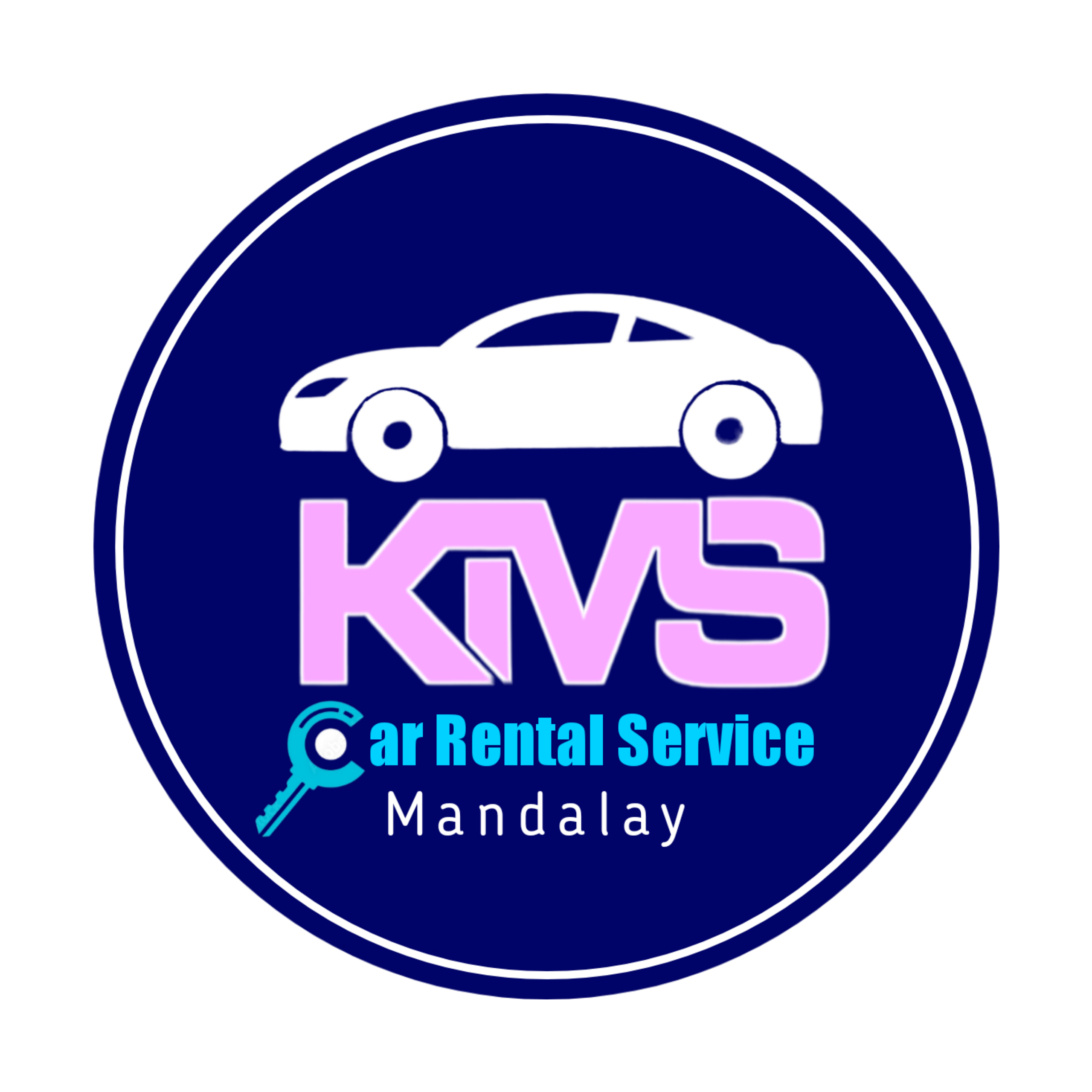 KMS car rental service logo